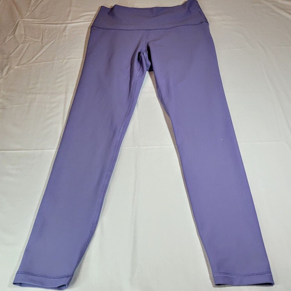 Old Navy M Petite Powersoft Leggings Women Purple Polyester Blend High Rise